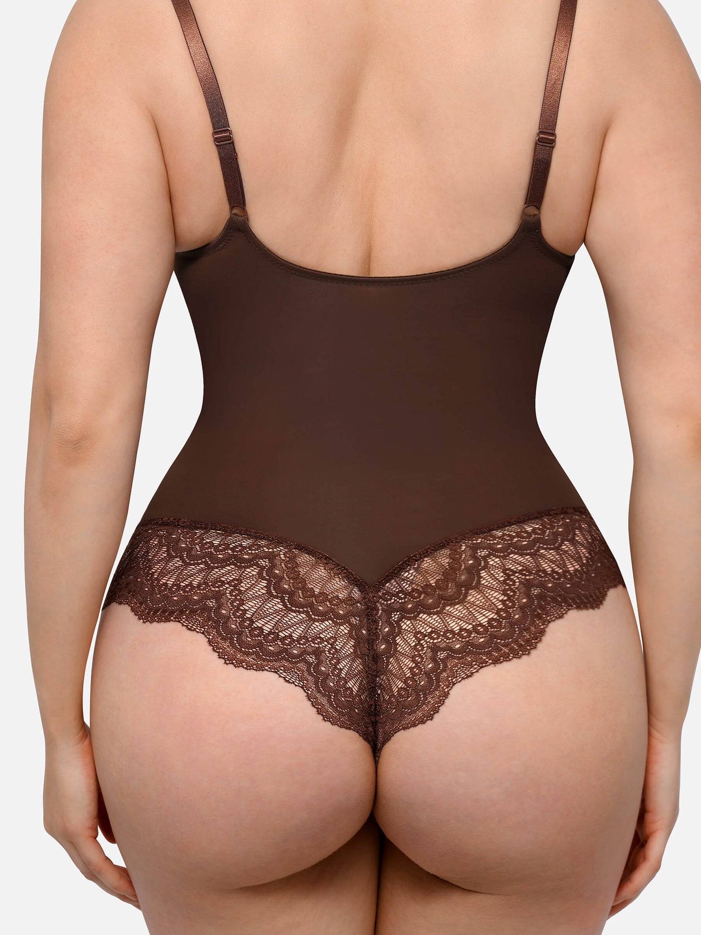 Willluxe Low-back Ultra-versatile Lace Bodysuit