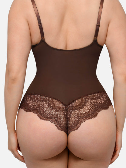 Willluxe Low-back Ultra-versatile Lace Bodysuit