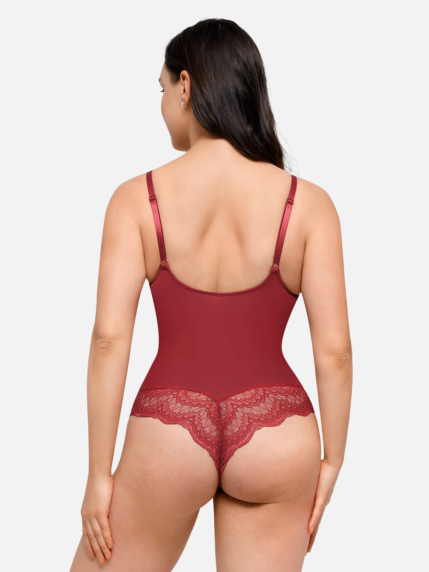 Willluxe Low-back Ultra-versatile Lace Bodysuit