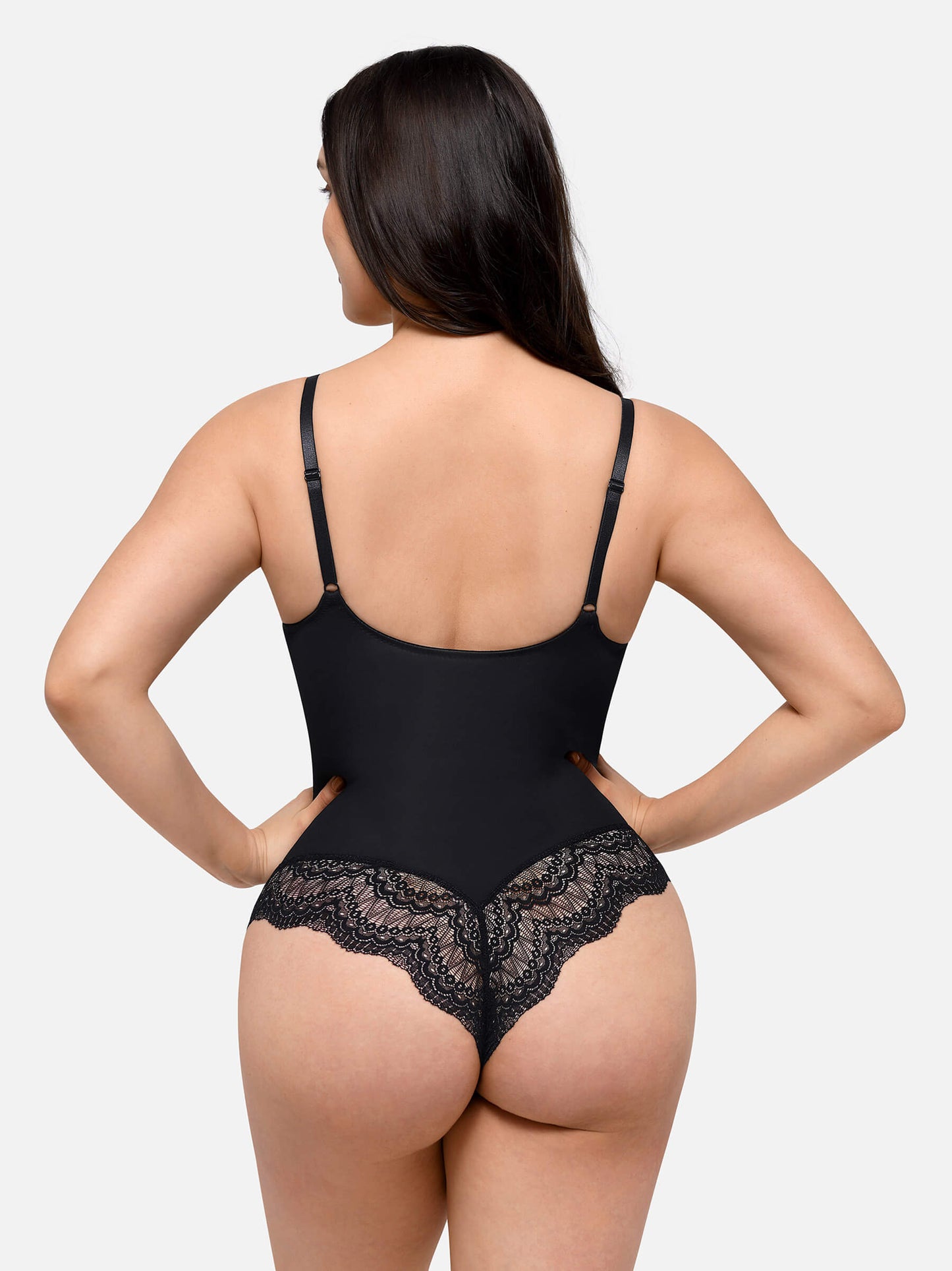 Willluxe Low-back Ultra-versatile Lace Bodysuit