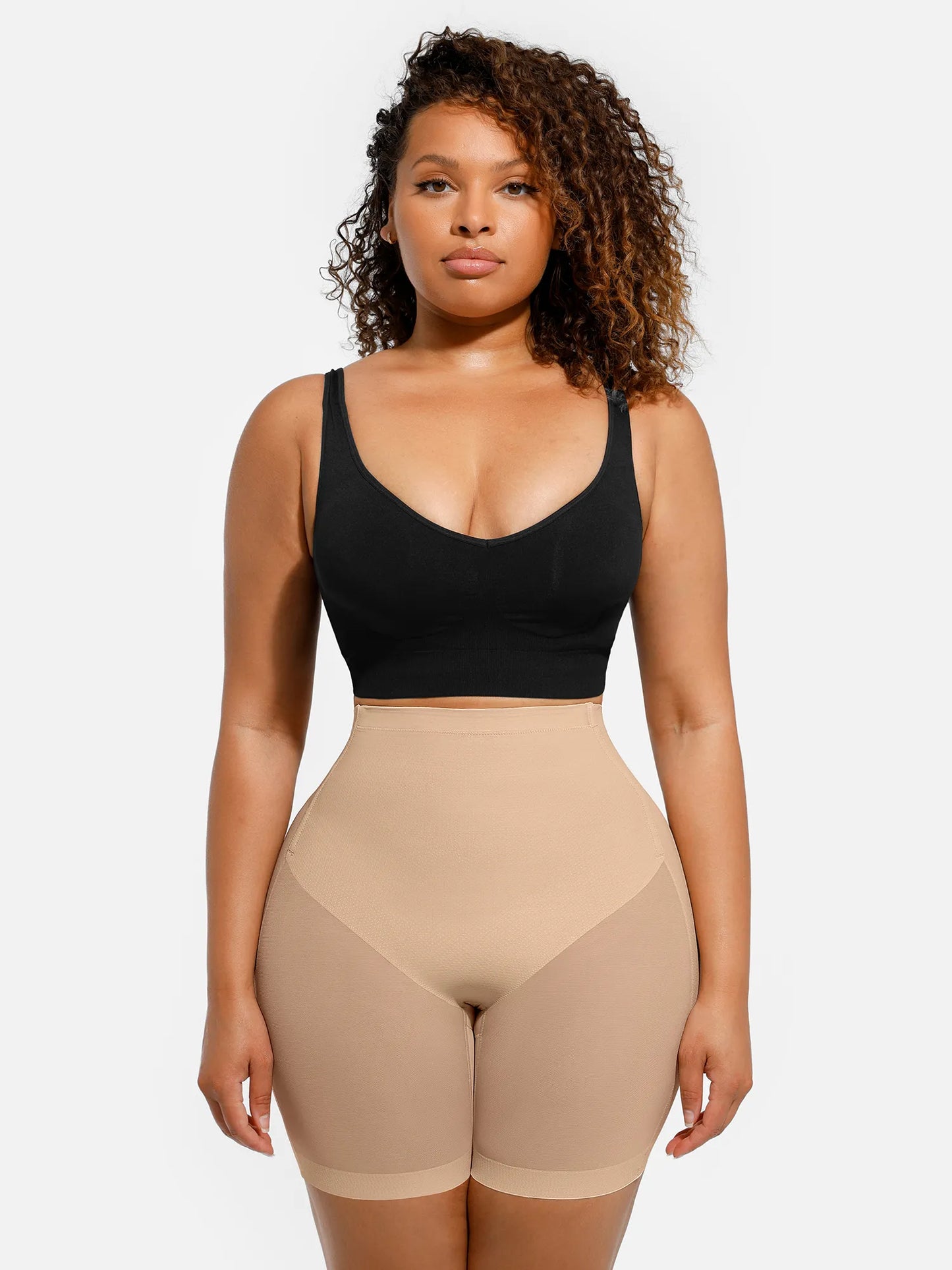 Willluxe MeshSmooth Slimming Waist Shorts