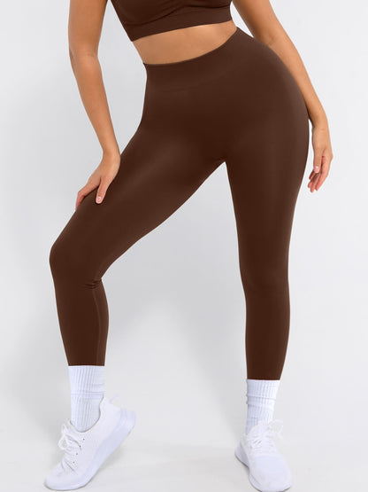 Willluxe Seamless High Waisted Yoga Leggings for Tummy Control and Leg Sculpting