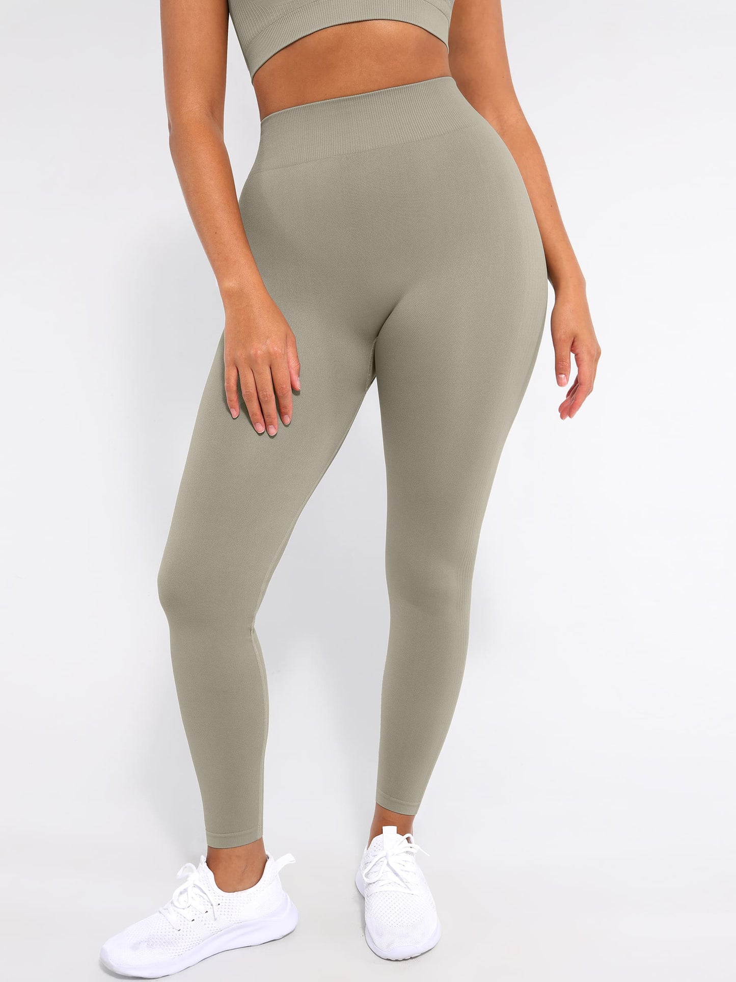 Willluxe Seamless High Waisted Yoga Leggings for Tummy Control and Leg Sculpting
