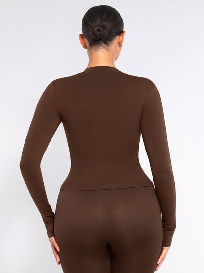 Willluxe Seamless Long-Sleeve Workout Top