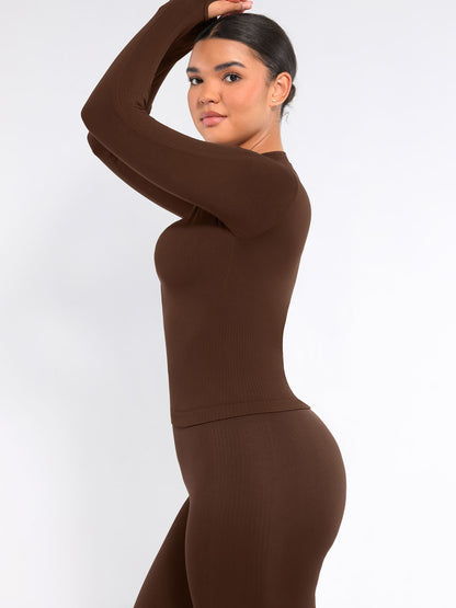 Willluxe Seamless Long-Sleeve Workout Top