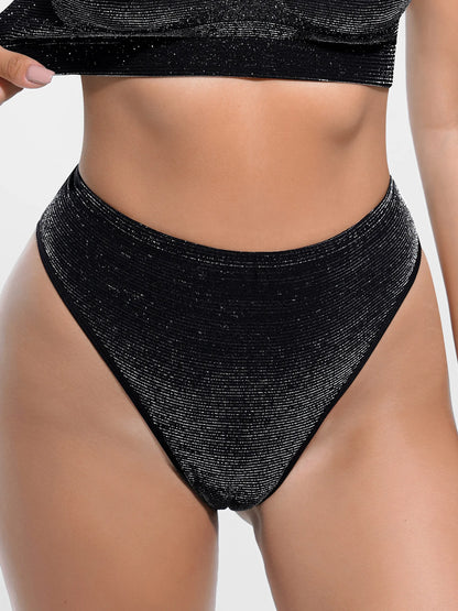 Willluxe Seamless Shimmer Low-Rise Thong