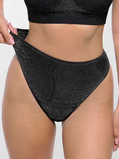 Willluxe Seamless Shimmer Low-Rise Thong