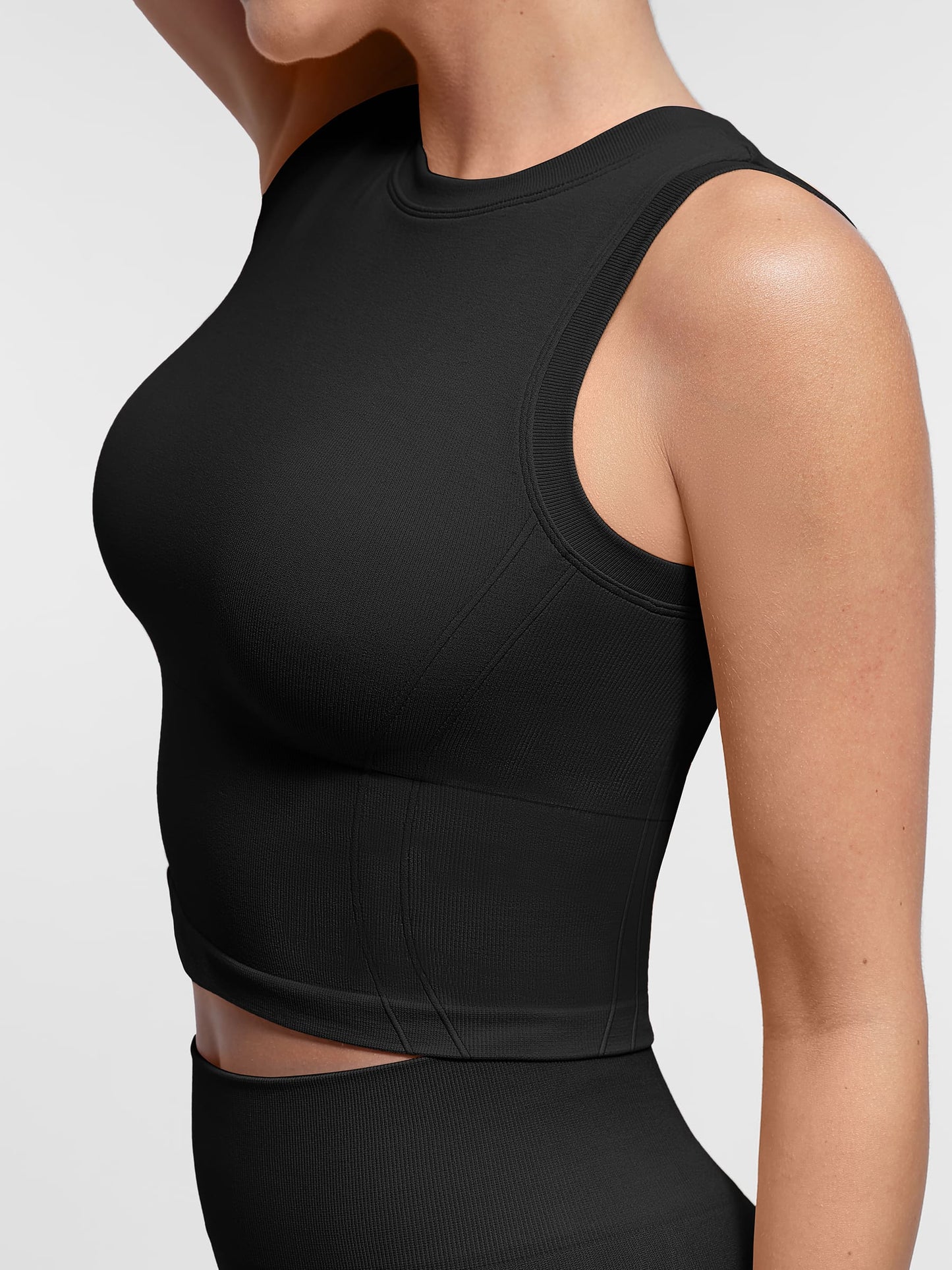 Willluxe Seamless Sports Top with Built-in Bra