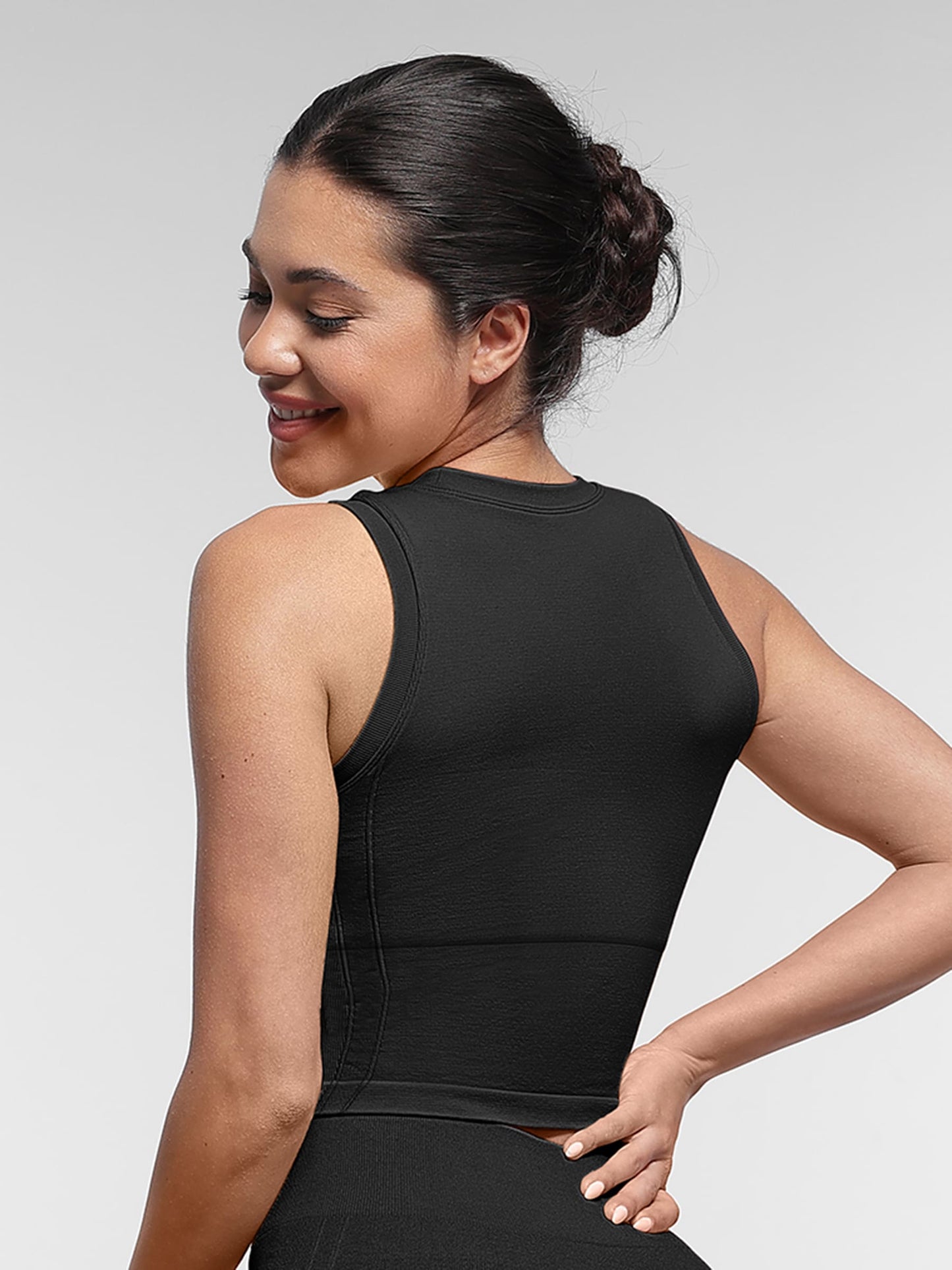 Willluxe Seamless Sports Top with Built-in Bra