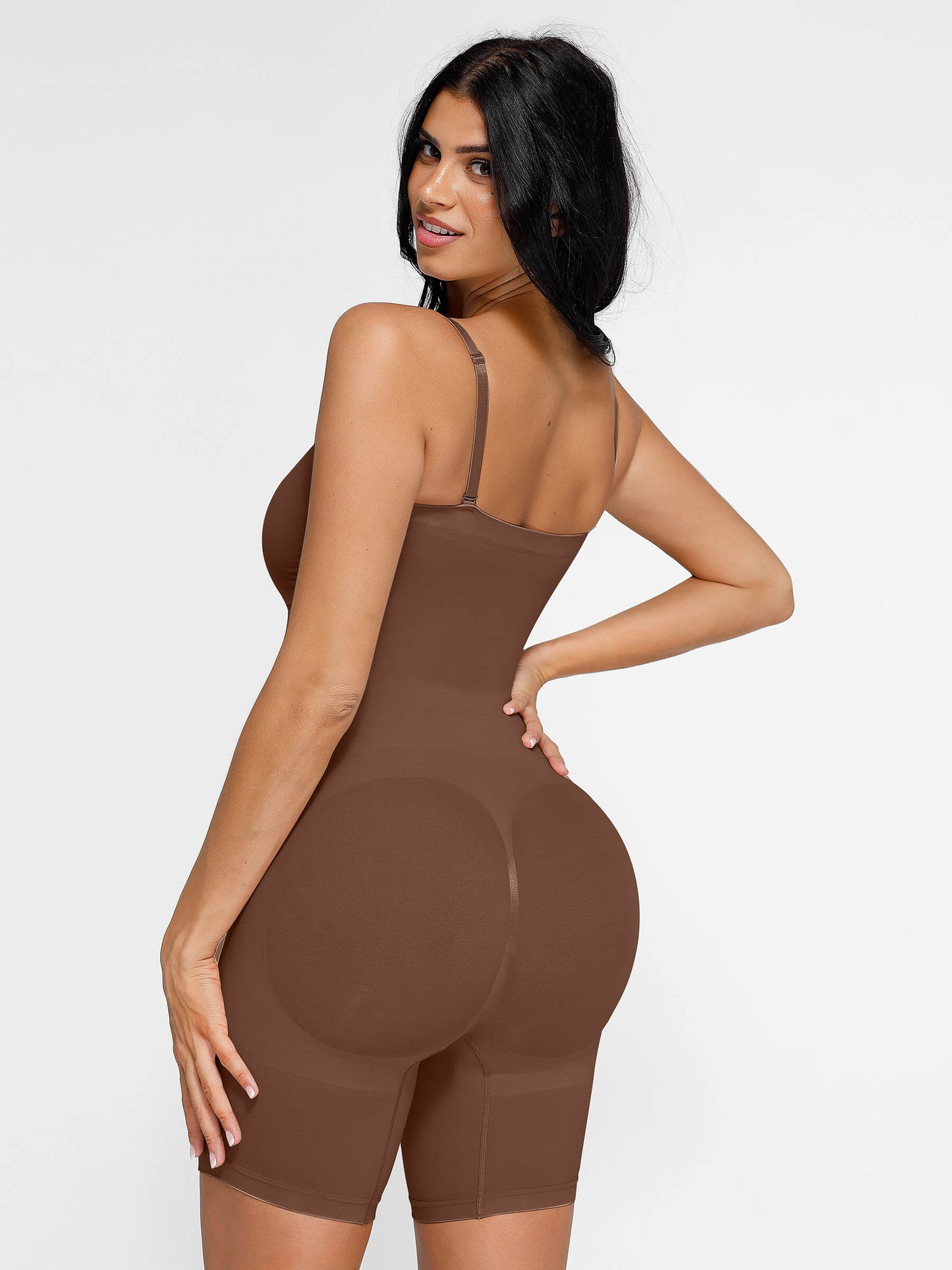 Willluxe Seamless Strapless Bodysuit with Removable Straps