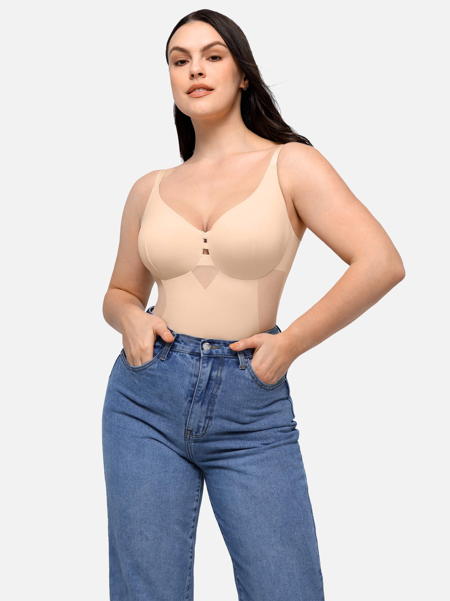 Willluxe Seamless Waist Control Breast Lift Shapewear