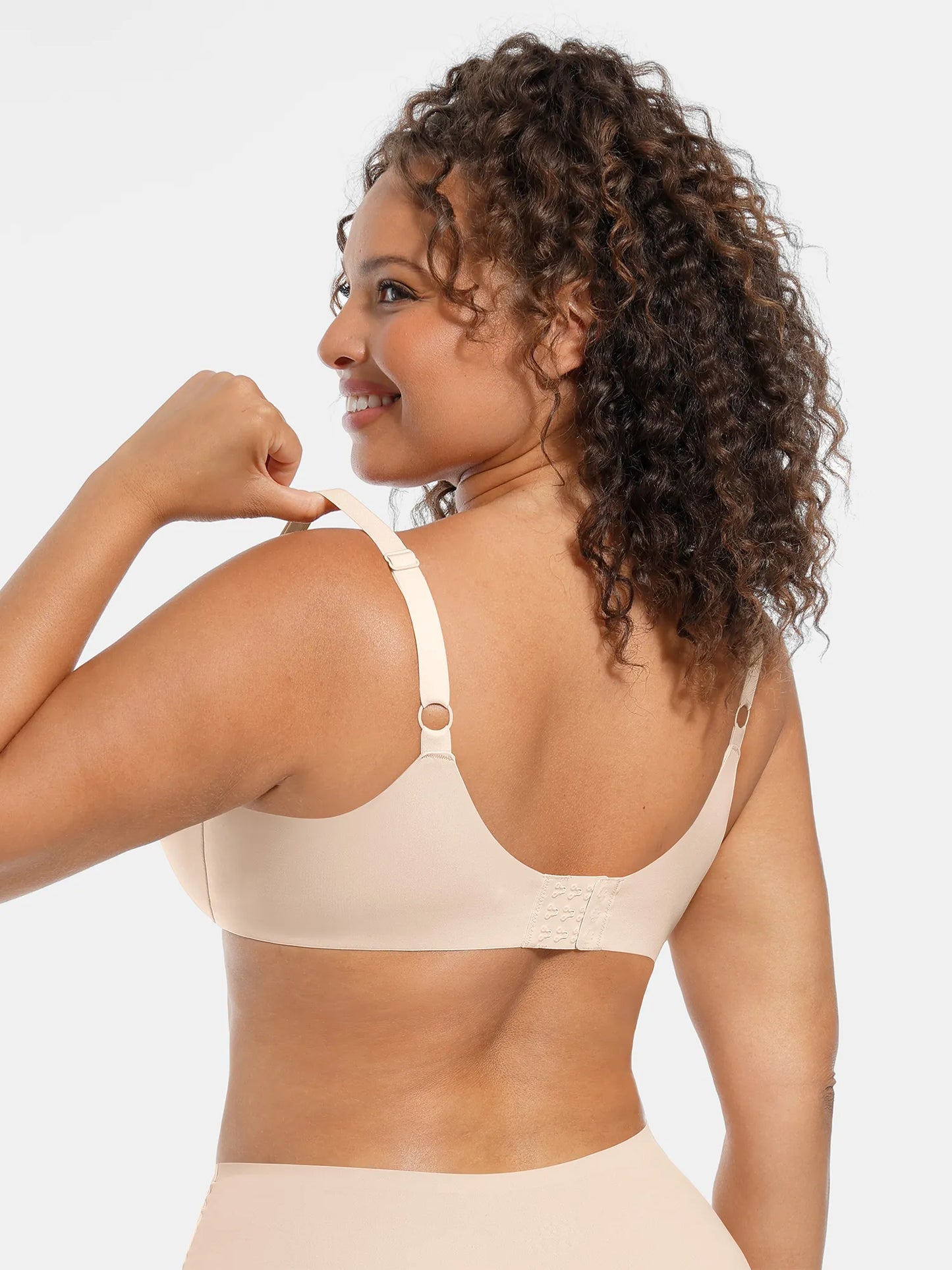 Willluxe Adjustable Deep V-Neck Underwire Bra