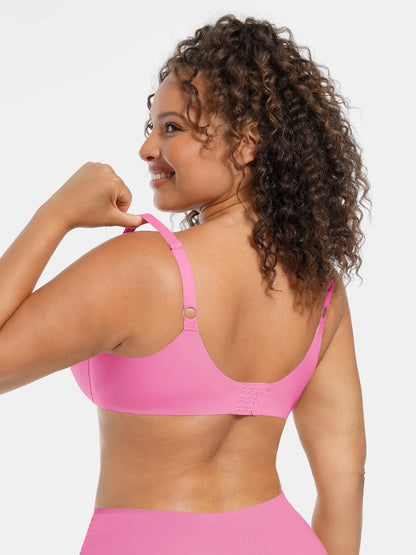 Willluxe Adjustable Deep V-Neck Underwire Bra