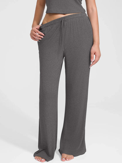 Willluxe Breathable Ribbed Lounge Pants