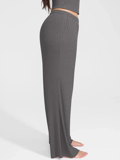 Willluxe Breathable Ribbed Lounge Pants