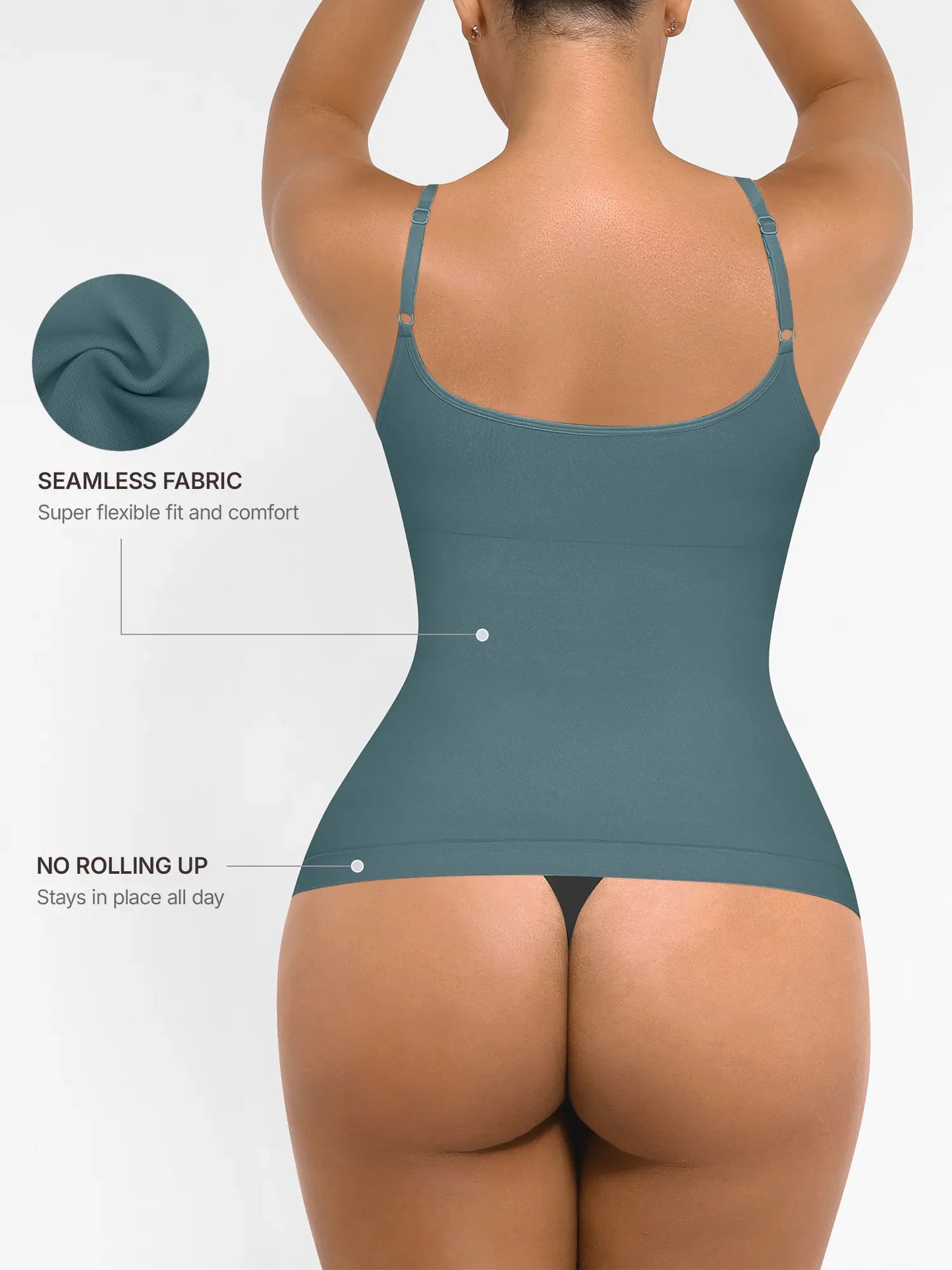 Willluxe Bust Support Waist and Abdomen Control Shape Tank Top