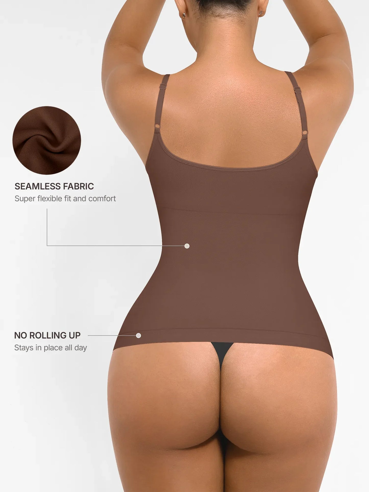 Willluxe Bust Support Waist and Abdomen Control Shape Tank Top