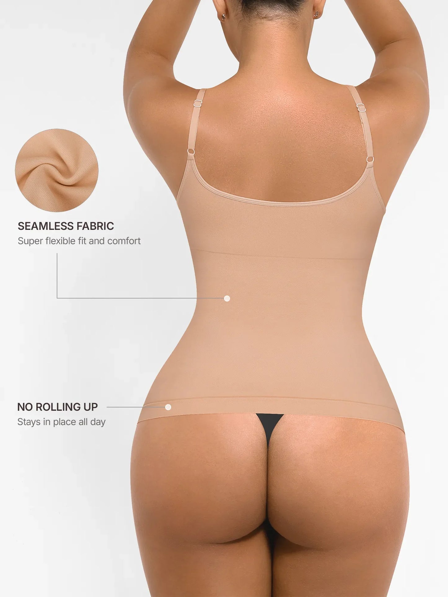 Willluxe Bust Support Waist and Abdomen Control Shape Tank Top