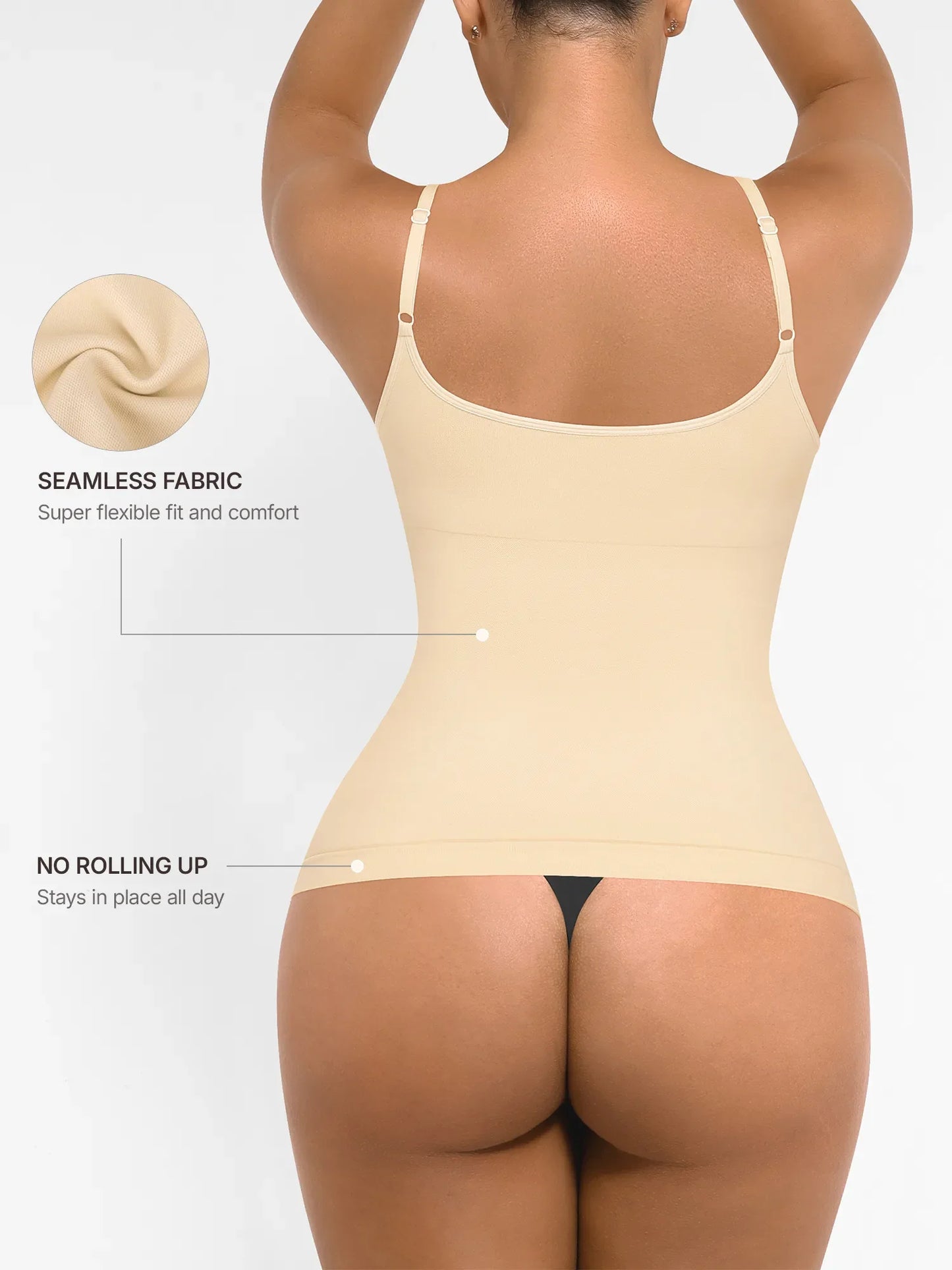 Willluxe Bust Support Waist and Abdomen Control Shape Tank Top