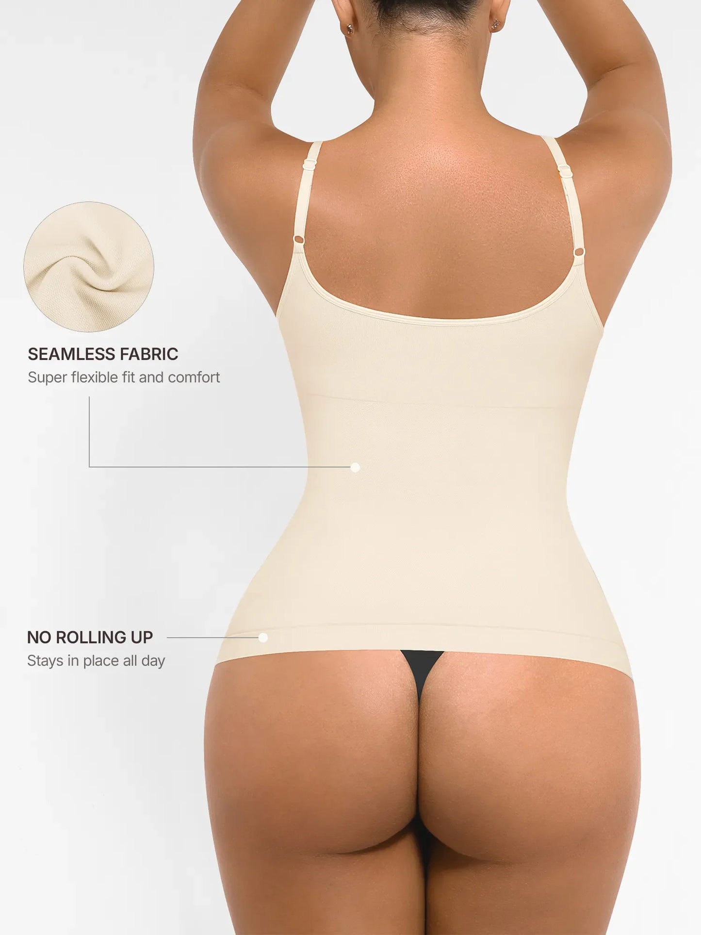 Willluxe Bust Support Waist and Abdomen Control Shape Tank Top