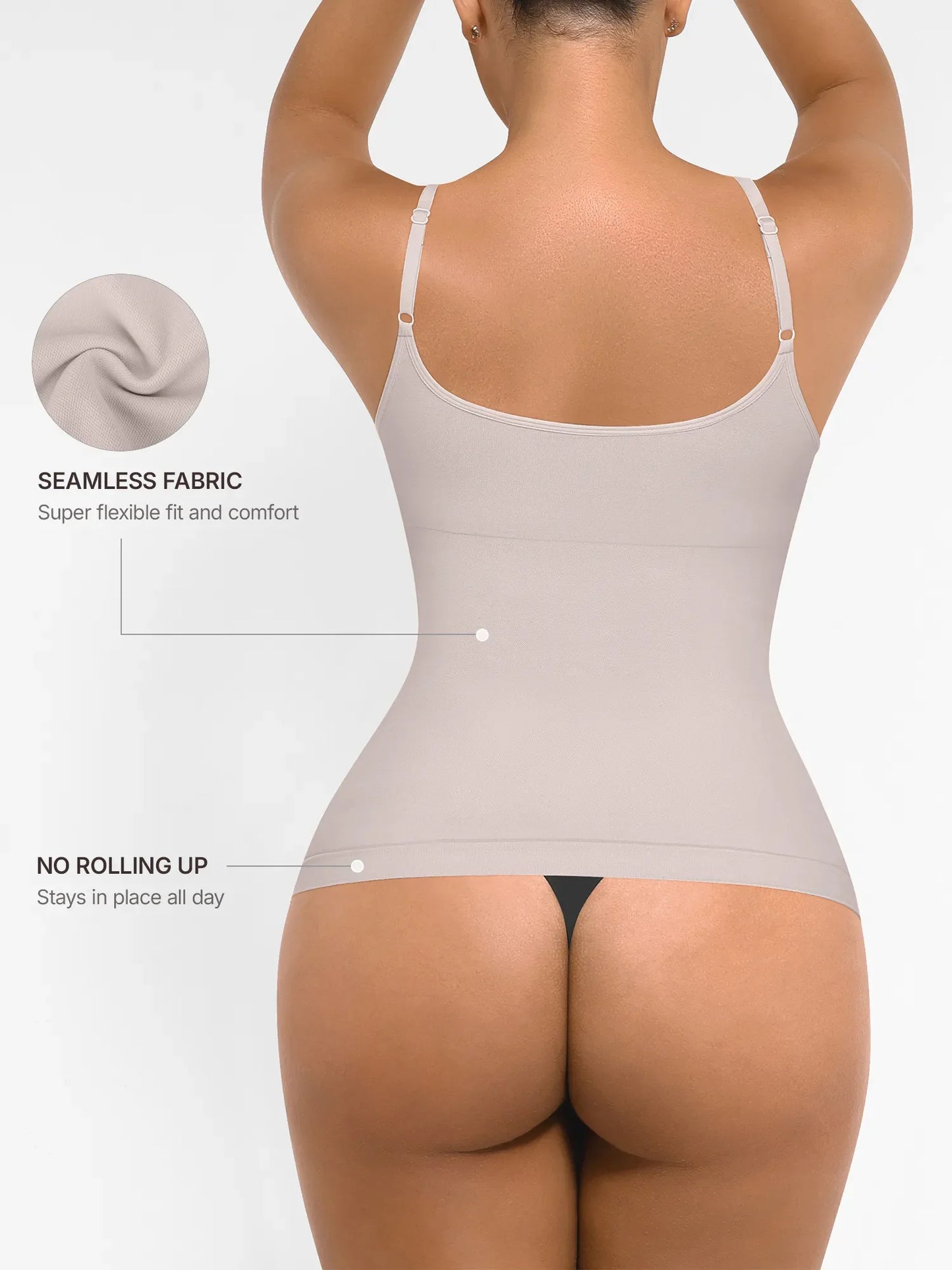 Willluxe Bust Support Waist and Abdomen Control Shape Tank Top