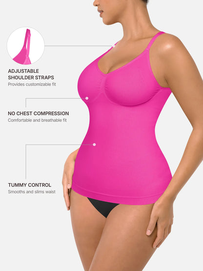 Willluxe Bust Support Waist and Abdomen Control Shape Tank Top