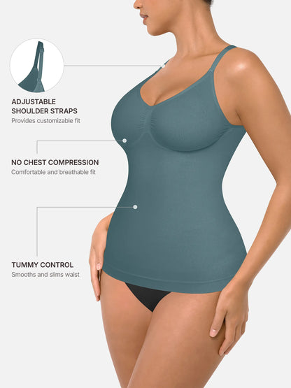 Willluxe Bust Support Waist and Abdomen Control Shape Tank Top