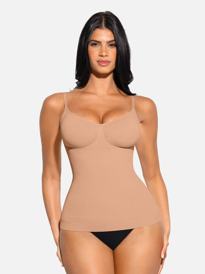 Willluxe 3-Pack Bust Support and Waist Control Shape Tank Top Bundle