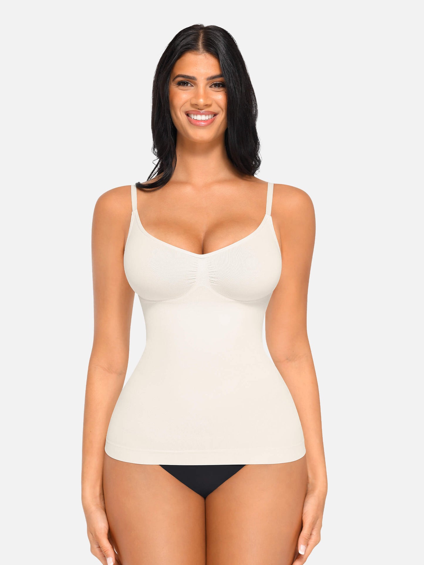 Willluxe 3-Pack Bust Support and Waist Control Shape Tank Top Bundle