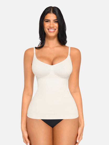 Willluxe 3-Pack Bust Support and Waist Control Shape Tank Top Bundle