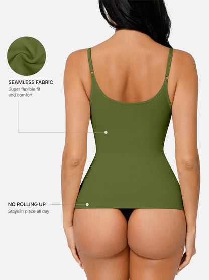 Willluxe Bust Support Waist and Abdomen Control Shape Tank Top Vest