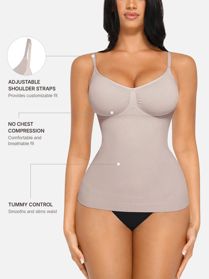 Willluxe Bust Support Waist and Abdomen Control Shape Tank Top Vest [BOGO]