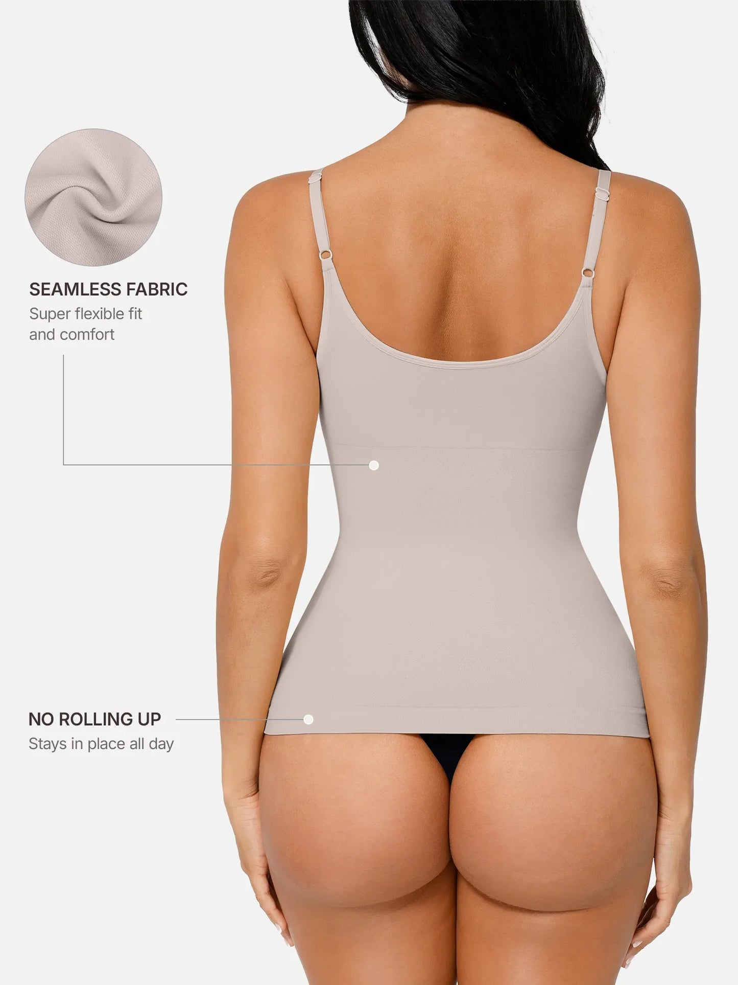 Willluxe Bust Support Waist and Abdomen Control Shape Tank Top Vest [BOGO]