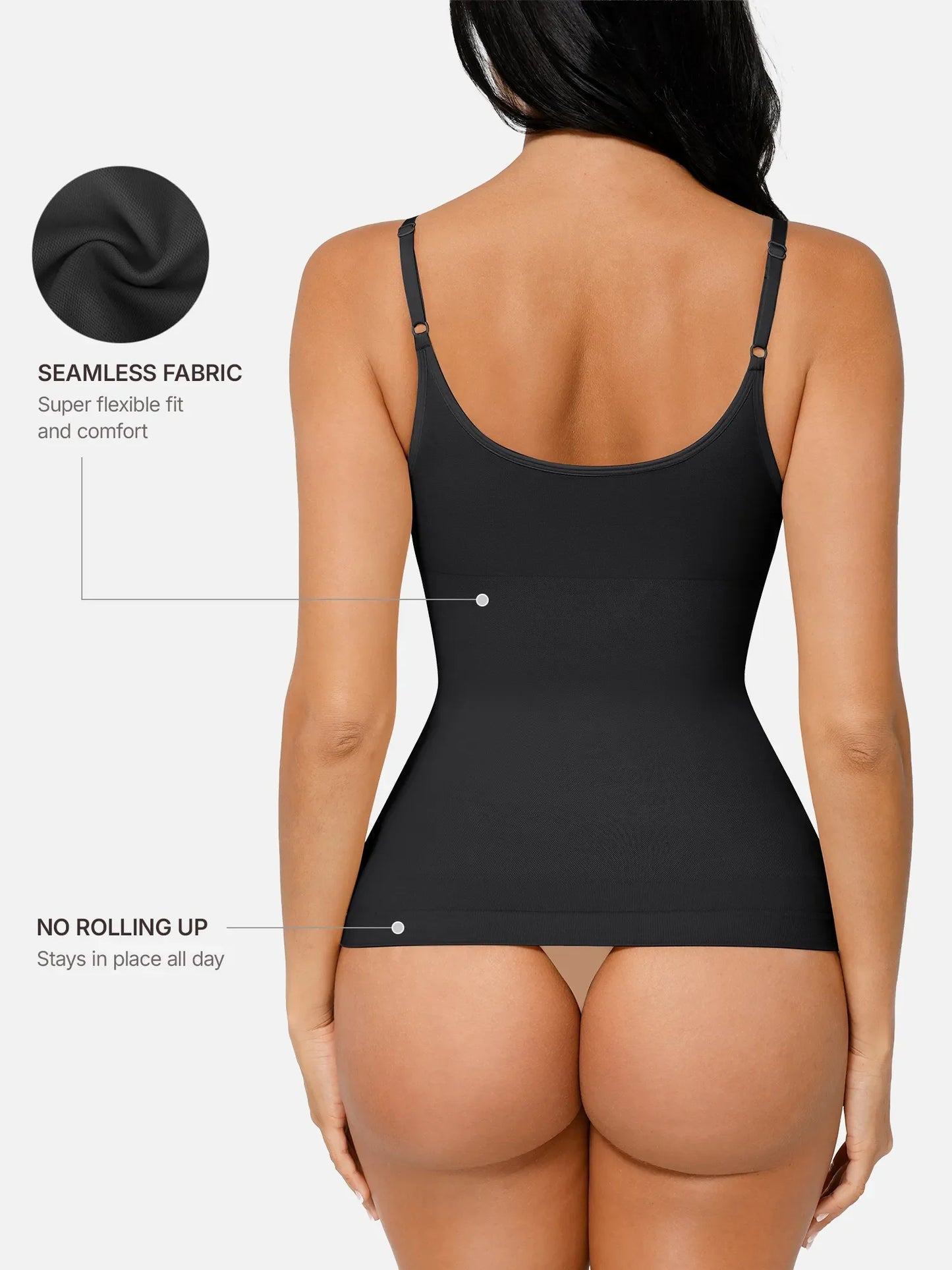 Willluxe Bust Support Waist and Abdomen Control Shape Tank Top Vest [BOGO]