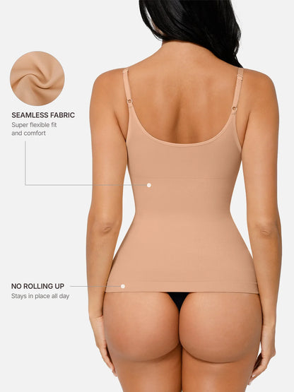 Willluxe Bust Support Waist and Abdomen Control Shape Tank Top Vest