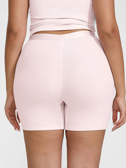 Willluxe Comfortable Stretchy Mid-Waist Boxer Shorts