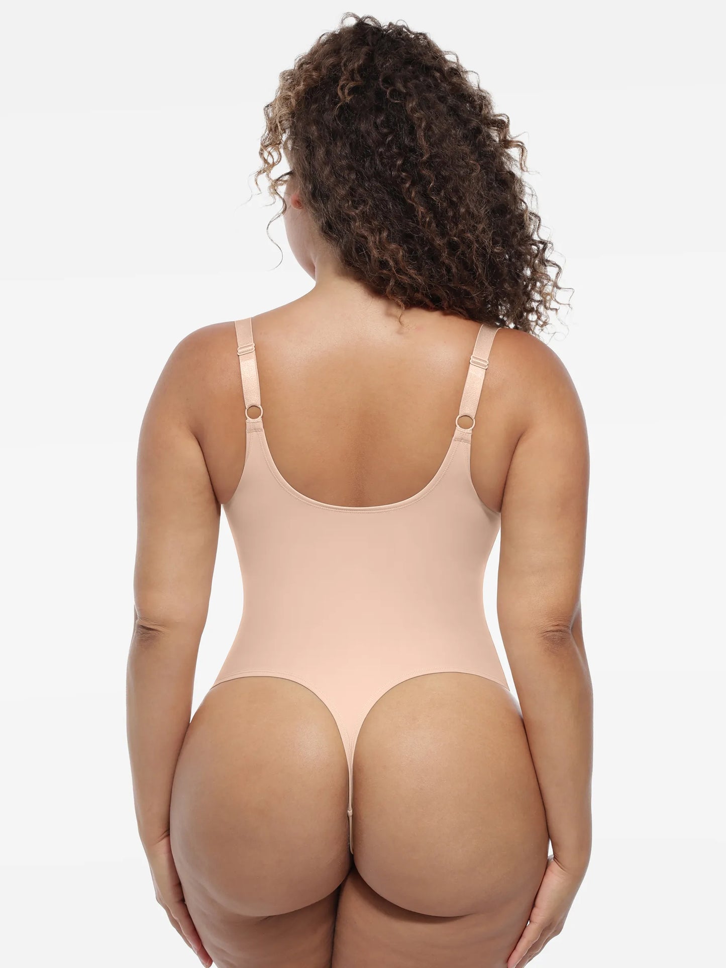 Willluxe Deep V-Neck Shapewear Bodysuit