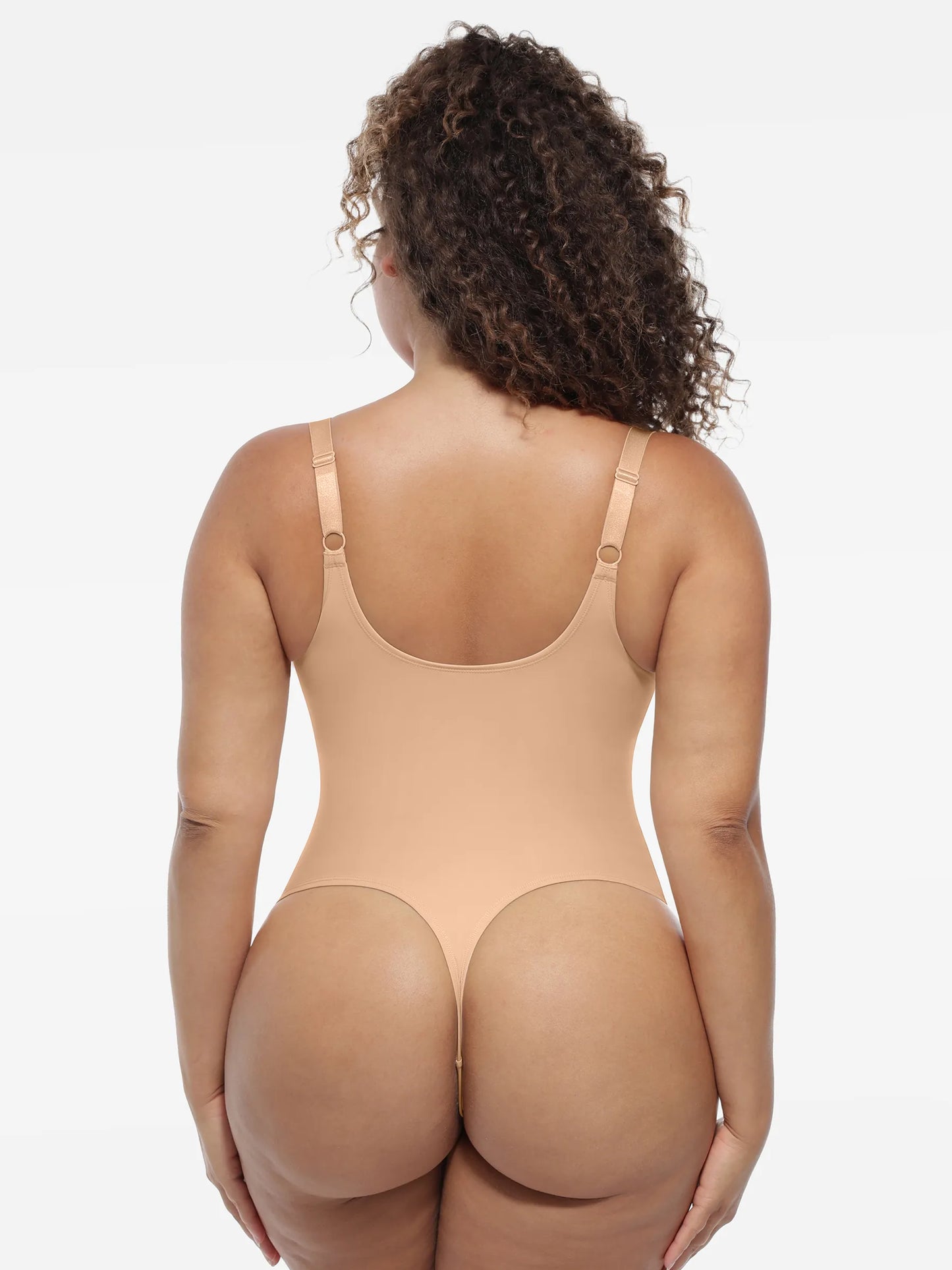 Willluxe Deep V-Neck Shapewear Bodysuit