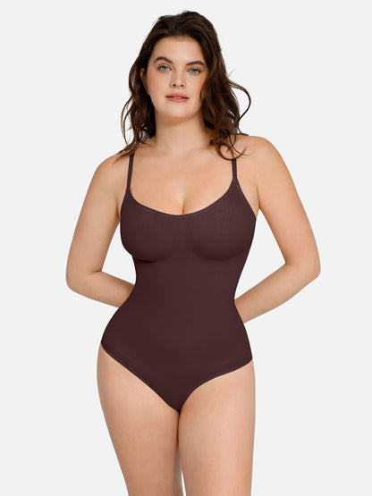 Willluxe Everyday Wear Seamless Thong Bodysuit