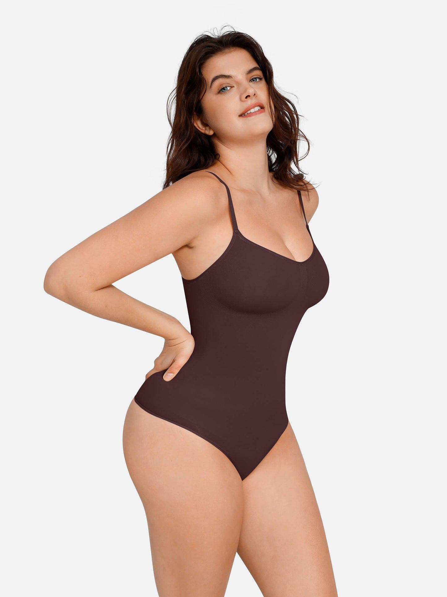 Willluxe Everyday Wear Seamless Thong Bodysuit