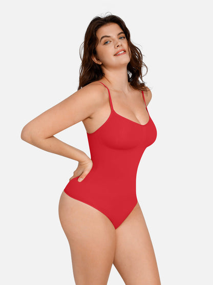 Willluxe Everyday Wear Seamless Thong Bodysuit