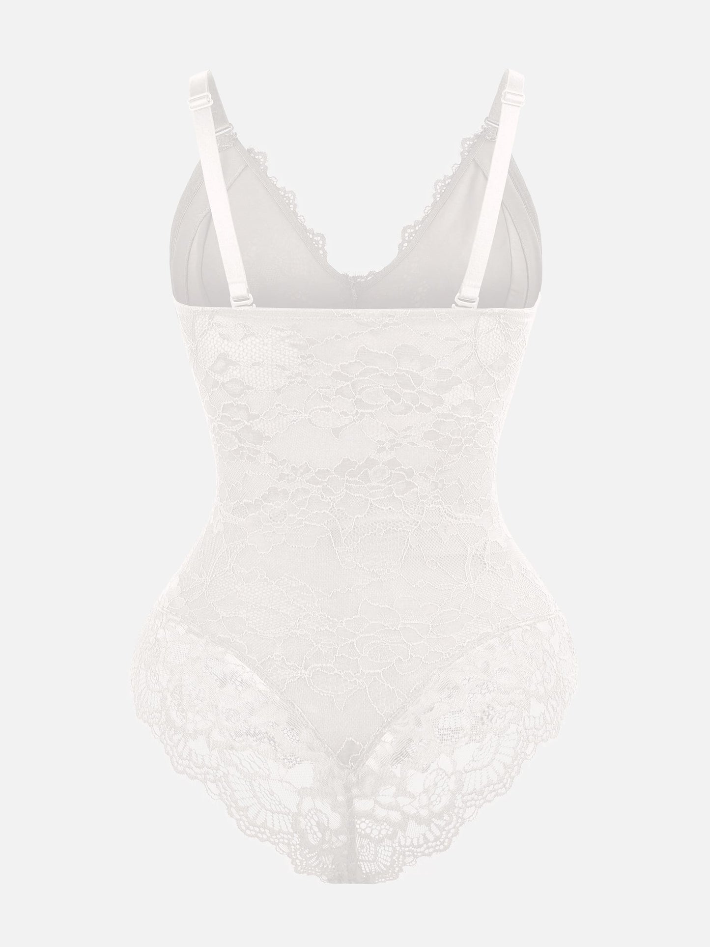 Willluxe Lace V Neck Full Bodysuit Underwear