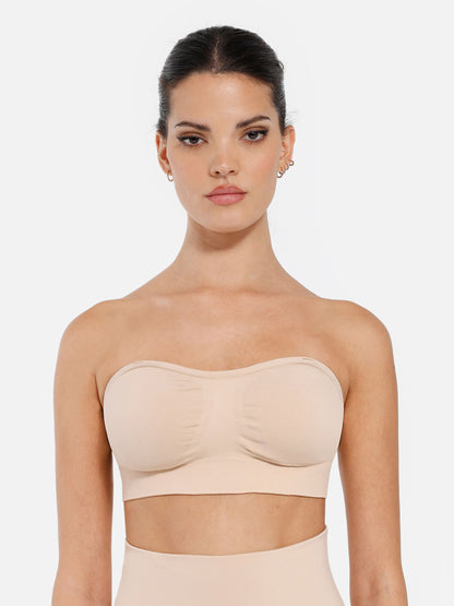 Willluxe Seamless Anti-Slip Bandeau Bra