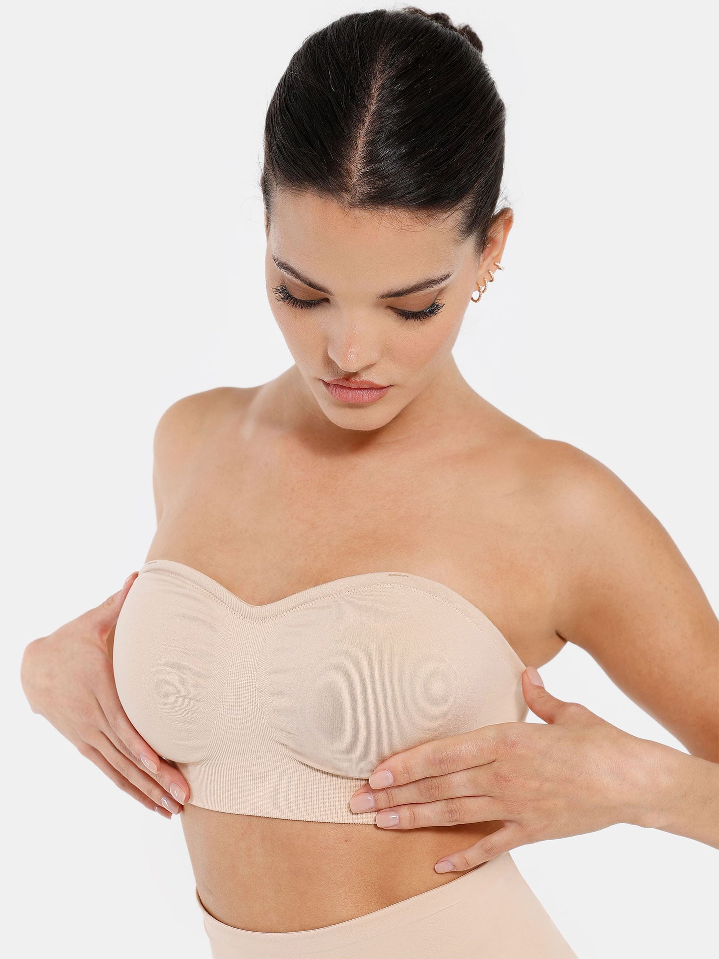 Willluxe Seamless Anti-Slip Bandeau Bra