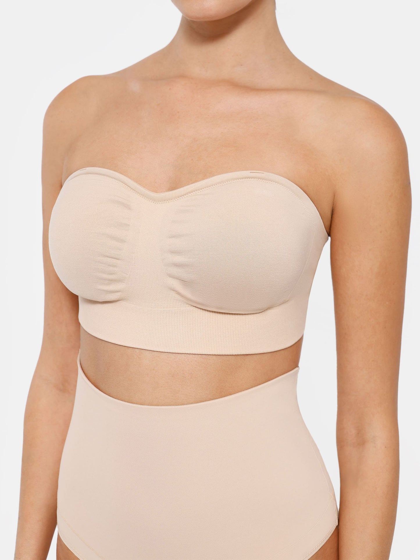 Willluxe Seamless Anti-Slip Bandeau Bra
