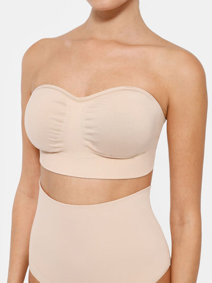 Willluxe Seamless Anti-Slip Bandeau Bra