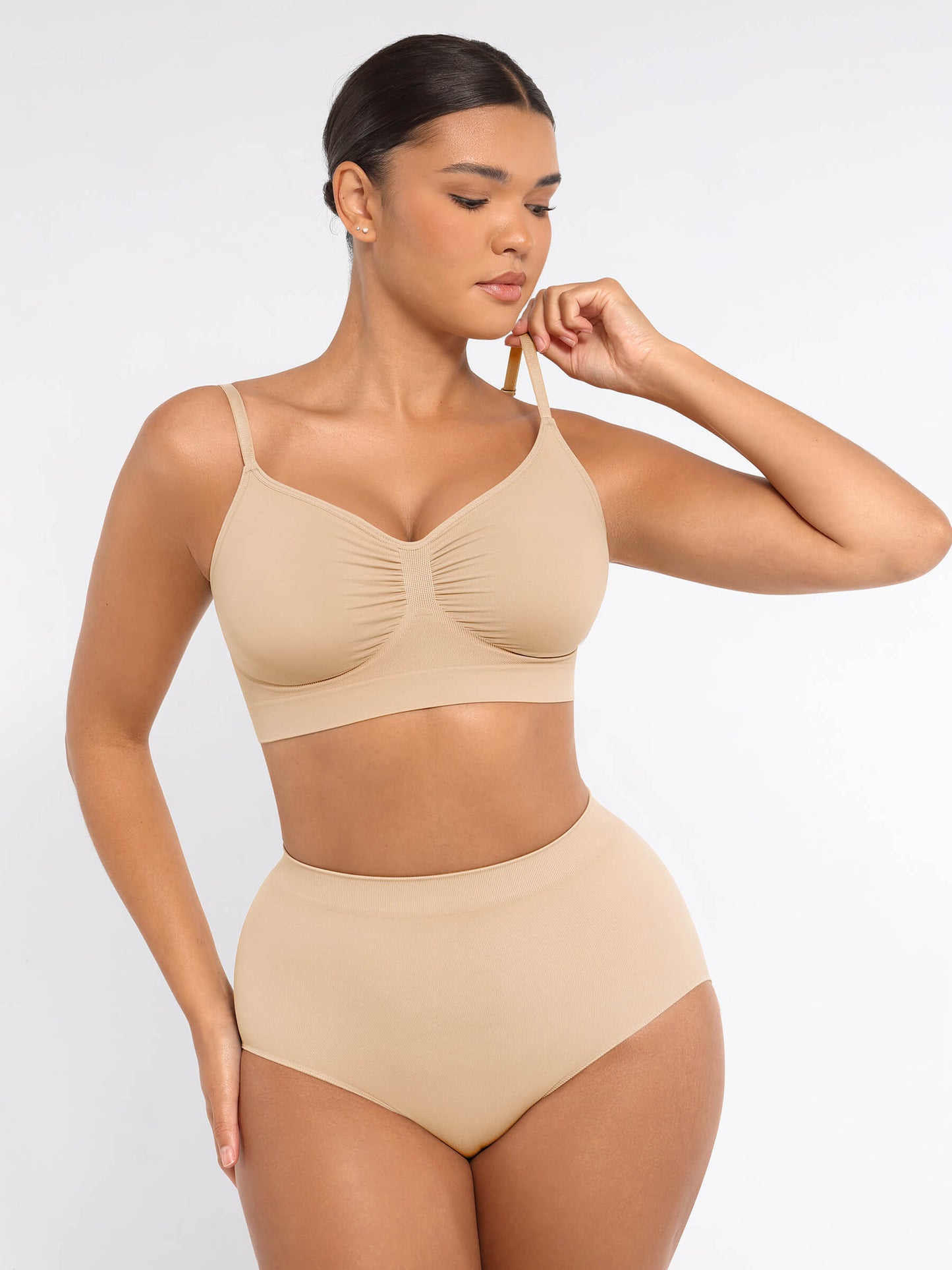 Willluxe 3-Pack Seamless Smooth Wireless Bra Bundle