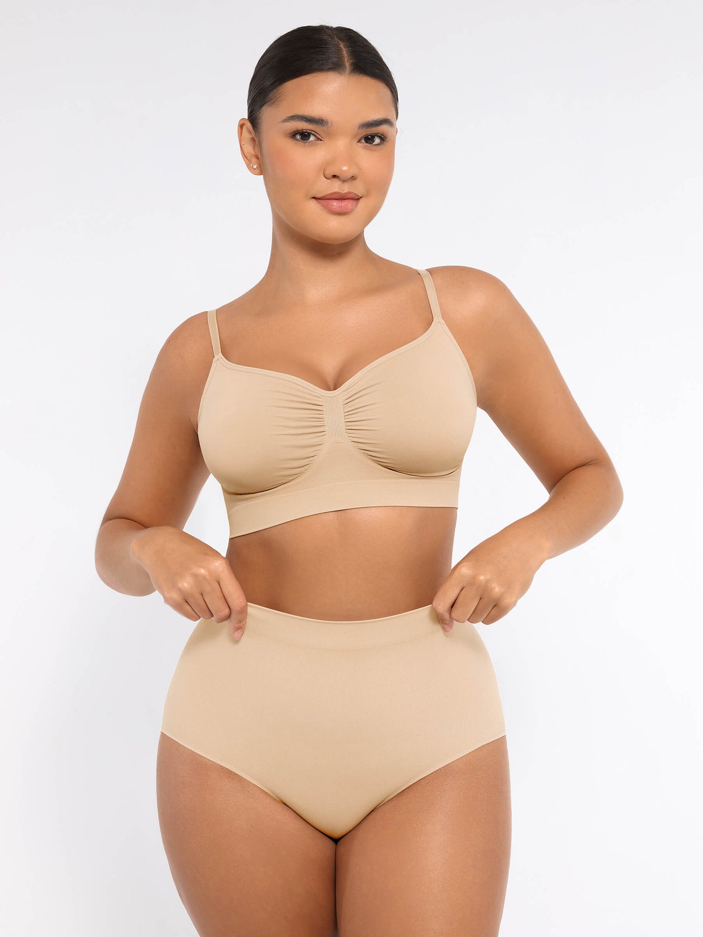 Willluxe 3-Pack Seamless Smooth Wireless Bra Bundle