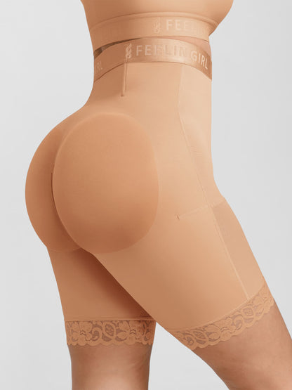 Willluxe Steel-Boned High-Waist Shaper