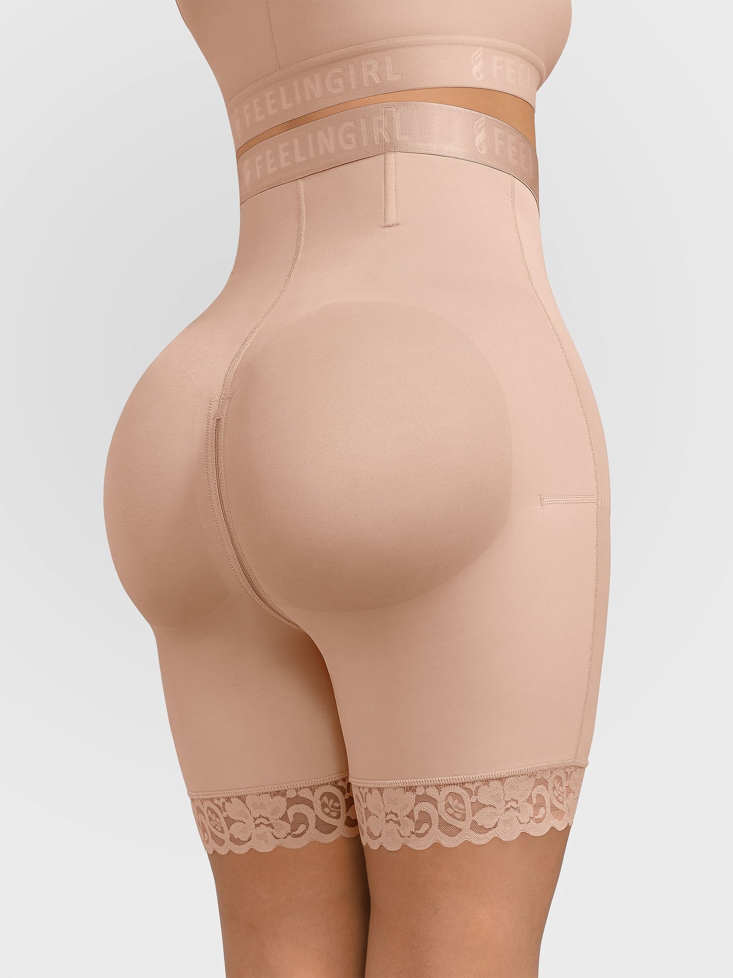 Willluxe Steel-Boned High-Waist Shaper